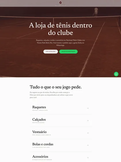 A loja da FG Store aberta num notebook e num celular