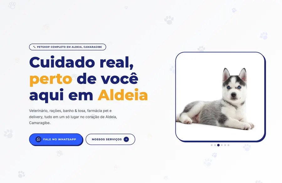 JR Rações: Cuidado real, perto de você aqui em Aldeia