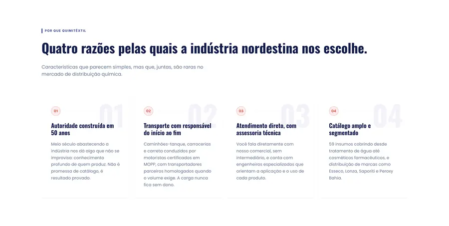 Quimitêxtil: Quatro razões pelas quais a indústria