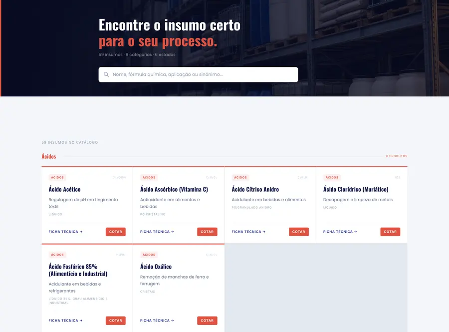 Quimitêxtil: Encontre o insumo certo para o seu processo.