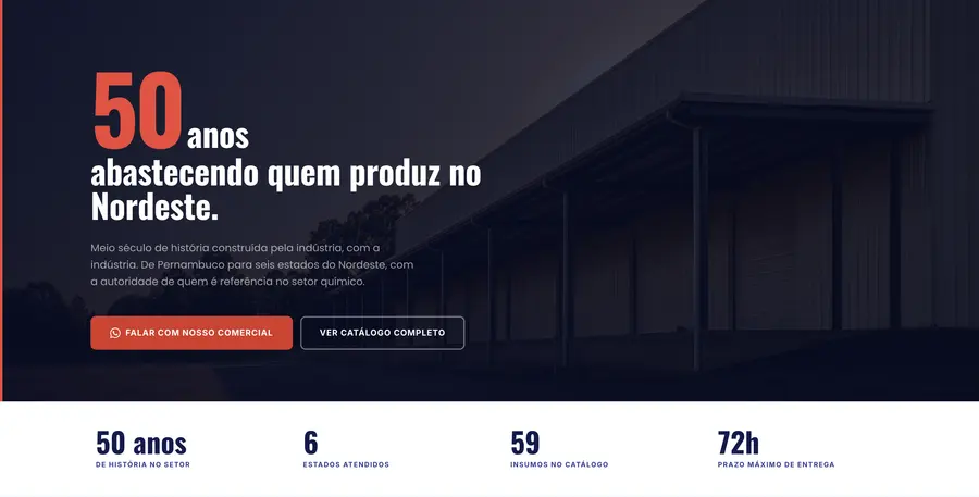 Quimitêxtil: 50 anos abastecendo quem produz no Nordeste.